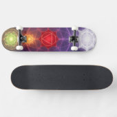 The 7 Chakras´3 Skateboard (Horizontaal)