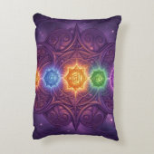 The 7 Chakras´5 Accent Kussen (Achterkant (Verticaal))