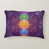 The 7 Chakras´5 Accent Kussen (Achterkant)