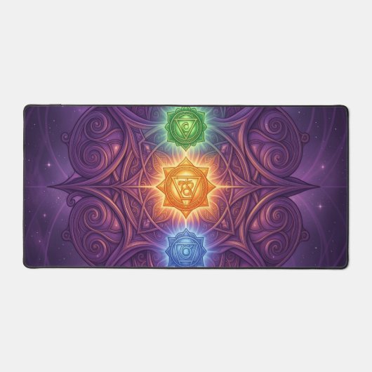 The 7 Chakras´5 Bureaumat (Voorkant)