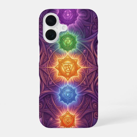 The 7 Chakras´5 iPhone 16 Hoesje (Achterkant)