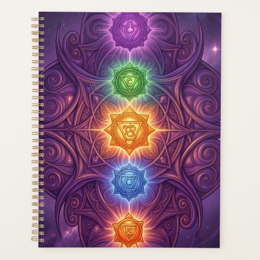 The 7 Chakras´5 Planner (Voorkant)