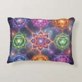 The 7 Chakras´6 Accent Kussen (Achterkant)