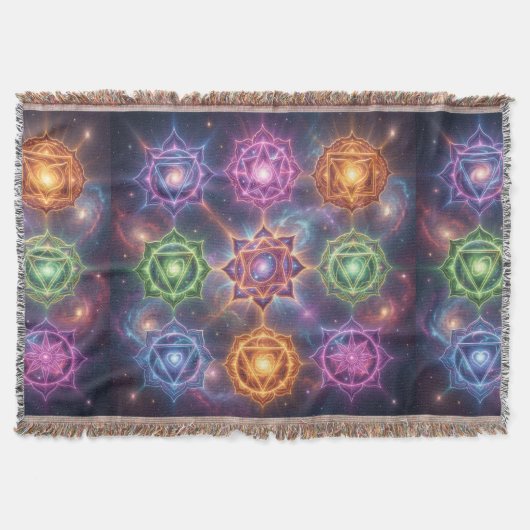 The 7 Chakras´6 Deken (Voorkant)