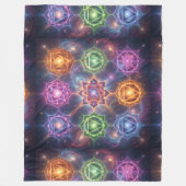 The 7 Chakras´6 Fleece Deken (Voorkant)
