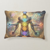 The 7 Chakras´7 Accent Kussen (Achterkant)