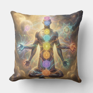 The 7 Chakras´7 Kussen