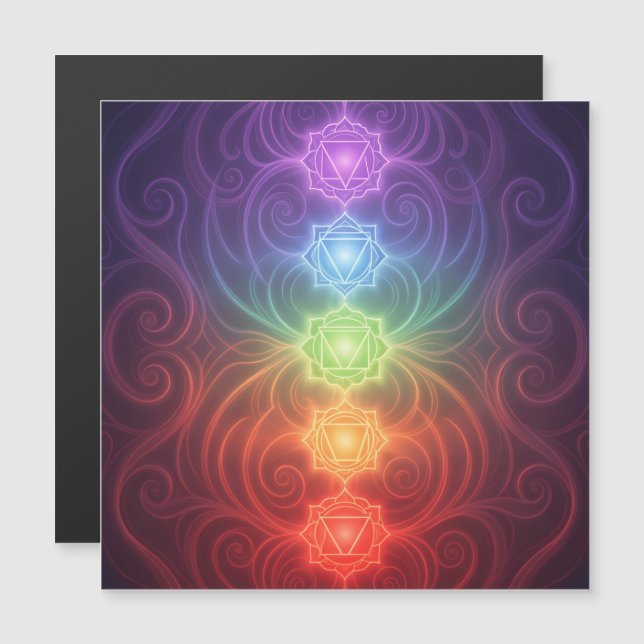 The 7 Chakras´9 (Voorkant / Achterkant)