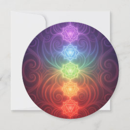The 7 Chakras´9 Feestdagenkaart