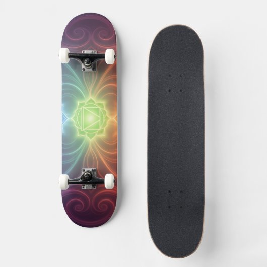 The 7 Chakras´9 Skateboard (Voorkant)