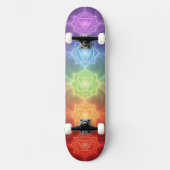 The 7 Chakras´9 Skateboard (Voorkant)