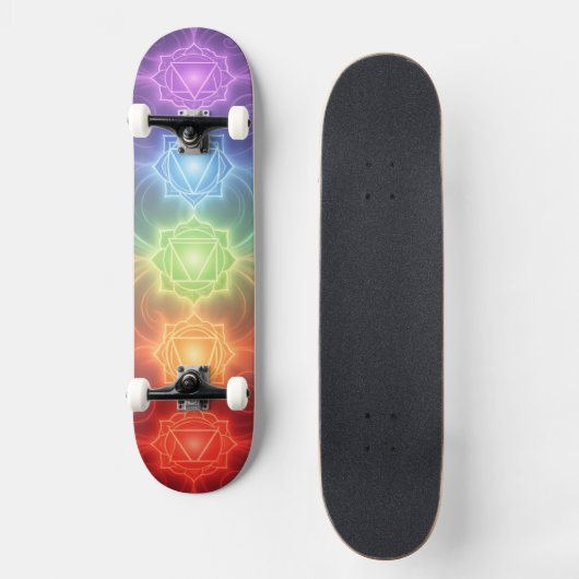 The 7 Chakras´9 Skateboard (Voorkant)