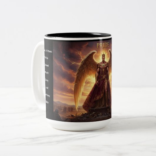The 7 Satanic Virtues: Pride Mug (Devant gauche)