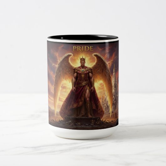 The 7 Satanic Virtues: Pride Mug (Centre)