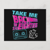 The 80's Rock Briefkaart (Voorkant)