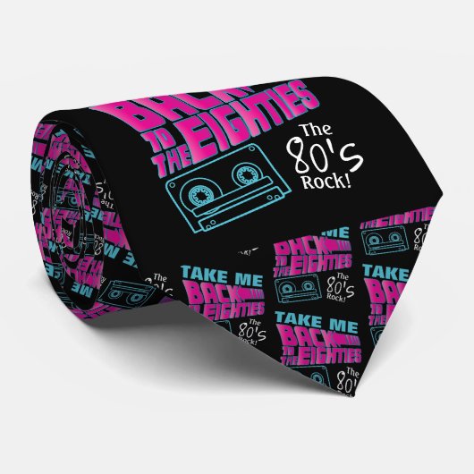 The 80's Rock Stropdas (Opgerold)