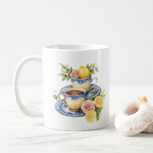 Thé à la citronnelle Tasse à thé Personnalisé Nom