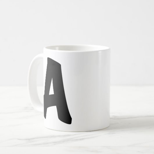 The "A" Mug (Devant gauche)