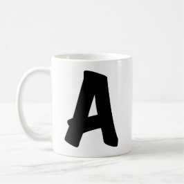 The "A" Mug Koffiemok