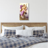 The abduction of Psyche – William Bouguereau   Canvas Afdruk (Insitu (Slaapkamer))