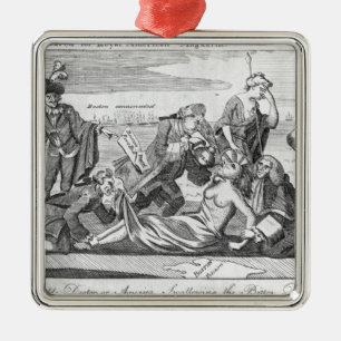 The Able Doctor of America die slikt Metalen Ornament