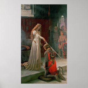 The Accolade by Edmund Blair Leighton, c. 1901 Poster