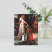 The Accolade - Zwarte en witte kat Briefkaart (Staand voorkant)