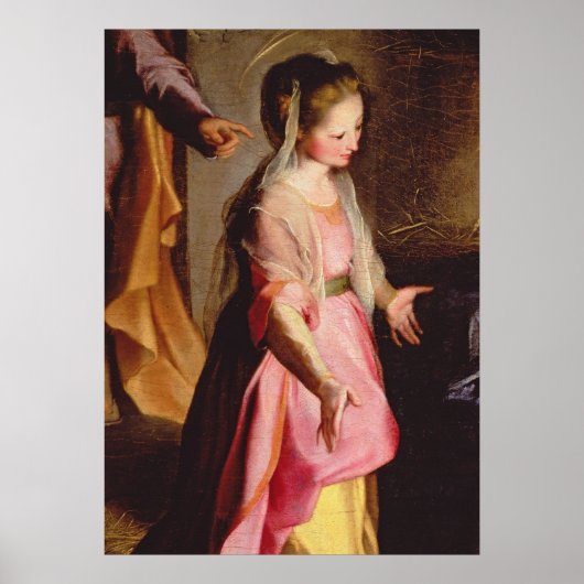 The Adoration of the Child, 1597 Poster (Voorkant)