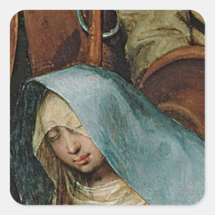 The Adoration of the Kings, 1564 2 Vierkante Sticker