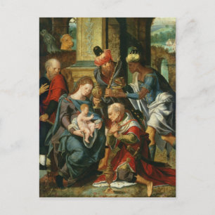 The Adoration of the Magi, 1530 Briefkaart