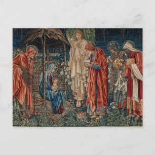 The Adoration of the Magi by Edward Burne-Jones Briefkaart