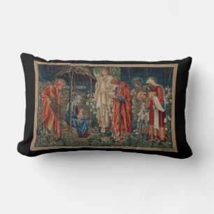 The Adoration of the Magi (door Edward Burne-Jones Kussen