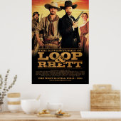 "The Adventures of Loop & Rhett" Eén Poster (Keuken)