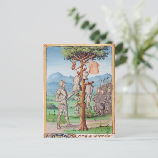 The Aeneid" van Virgil met een commentaar van Briefkaart (Staand voorkant)