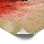 The Akita Dog - Composition 005 Perfect Poster (Hoek)