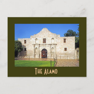 The Alamo Mission, San Antonio, Texas, VS. Briefkaart