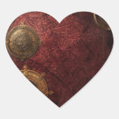 The Alchemist’s Chartroom Hart Sticker (Voorkant)