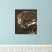 The Alchemist's Laboratory Canvas Afdruk (Insitu (Houten vloer))