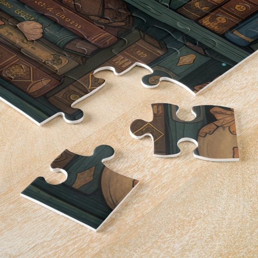 The Alchemist's Personalized Library | Maximalist Legpuzzel (Zijkant)