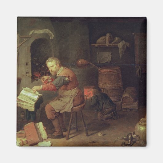 The Alchemist's Workshop Magneet (Voorkant)