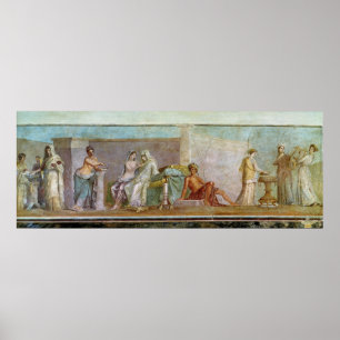 The Aldobrandini Wedding, 27 BC-14 AD Poster