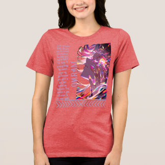 The All Seeing Gaze beroemd gemaakt door Mystic So Tri-Blend Shirt