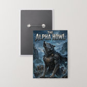The Alpha Howl Button (Voorkant / Achterkant)