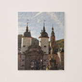 The Alte Brucke in Old Town, Heidelberg, Duitsland Legpuzzel (Verticaal)