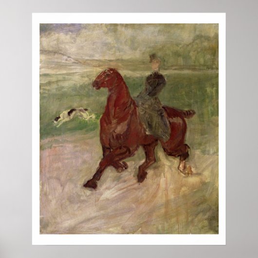 The Amazon, 1882 (olie op canvas) Poster (Voorkant)