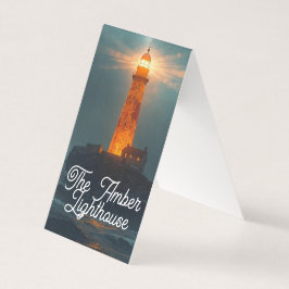 The Amber Lighthouse Card Kaart