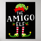 The Amigo Elf Christmas Matching Pajama Poster (Voorkant)