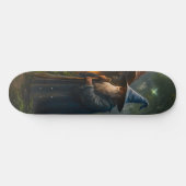 The ancient forest wizard 8.125 skateboard deck (Horz)