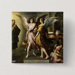The Angels' Kitchen, 1646 Vierkante Button 5,1 Cm