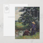 The Anglers, c.1885 Briefkaart (Voorkant / Achterkant)